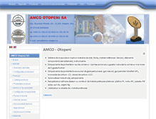 Tablet Screenshot of amco-otopeni.ro